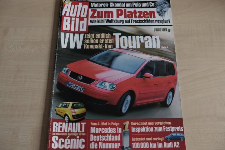 Deckblatt Auto Bild (03/2003)